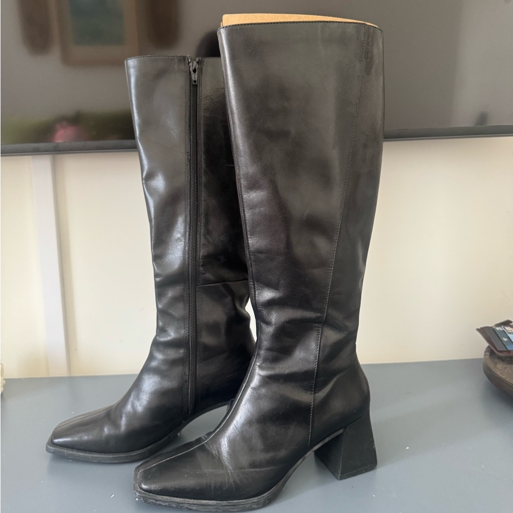 Vagabond Knee High Leather Boots